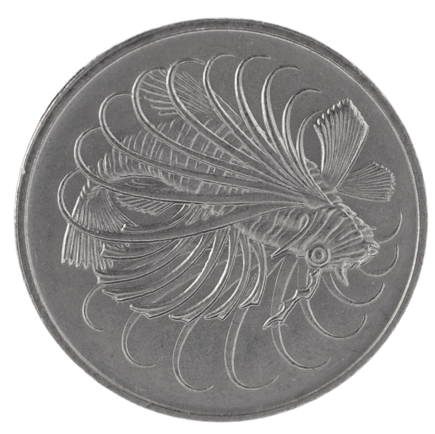 Singapore 1975 Copper-Nickel Coin