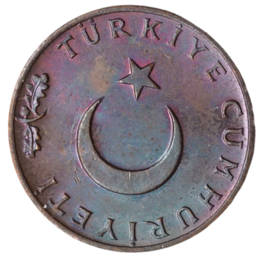 Turkey 10 Kurus 1971 Coin KM# 891