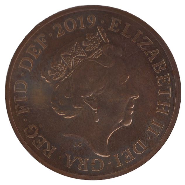 United Kingdom 2 Pence 2019 UNC Coin KM# 1333