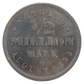 1923 Hamburg Notgeld ½ Million Mark Coin – Freie Und Hansestadt Hamburg