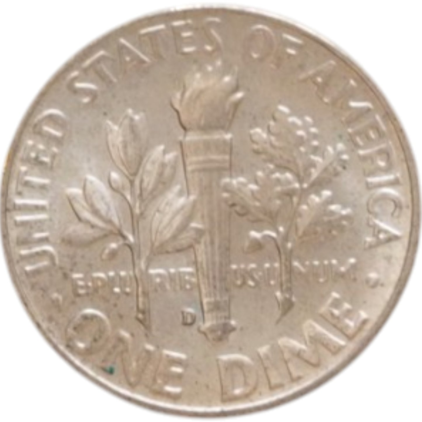 1964 D USA One Dime, Silver
