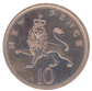 1968 Queen Elizabeth II 10 Pence Coin - UK - reverse
