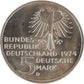 1974 Germany 5 Deutsche Mark Coin - Immanuel Kant Commemorative
