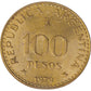 1979 Argentina 100 Pesos Coin - General José de San Martín