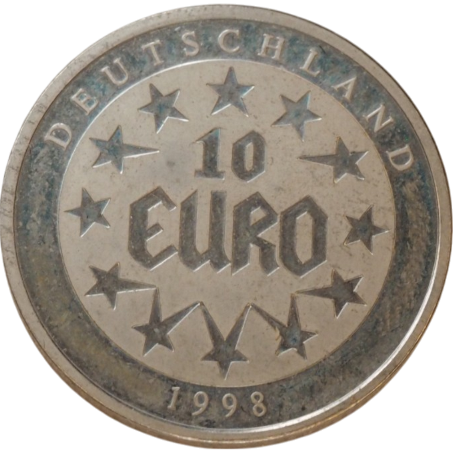 1998 Germany 10 Euro Specimen Coin