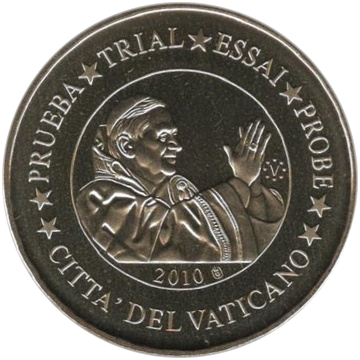 20 - unit Coin with Rider Vaticano - reverse