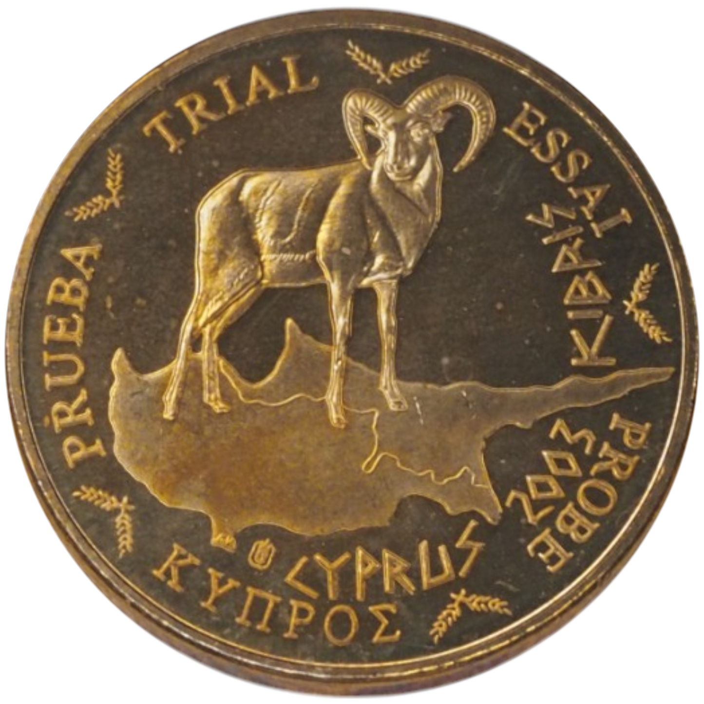 20 Cents (2003) – Cyprus (Specimen)