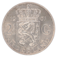 1961 Netherlands 2½ Gulden Silver Coin – Queen Juliana – KM#185