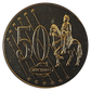 50 Cents Commemorative Coin – Featuring King on Horseback – 2003 Trial Piece