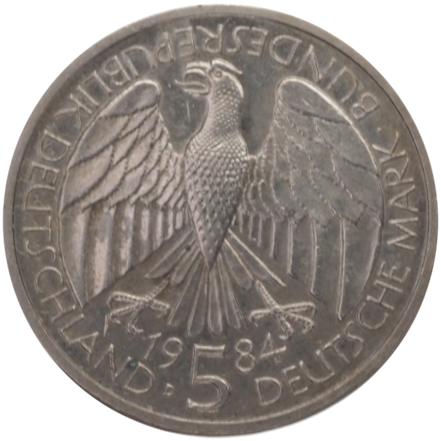 5 Deutsche Mark, Germany - 1984 - German Customs Union Commemoration Coin