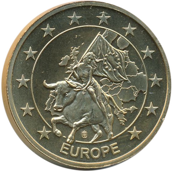 Europe- Medal,   Malta- Kon- Katidral   ta ' San gwann (St. Pauls) in Vaiette- STG