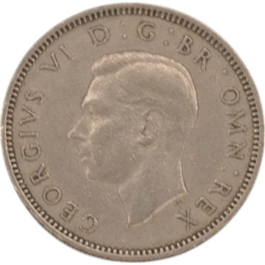 1950 One Shilling Coin - George VI Portrait