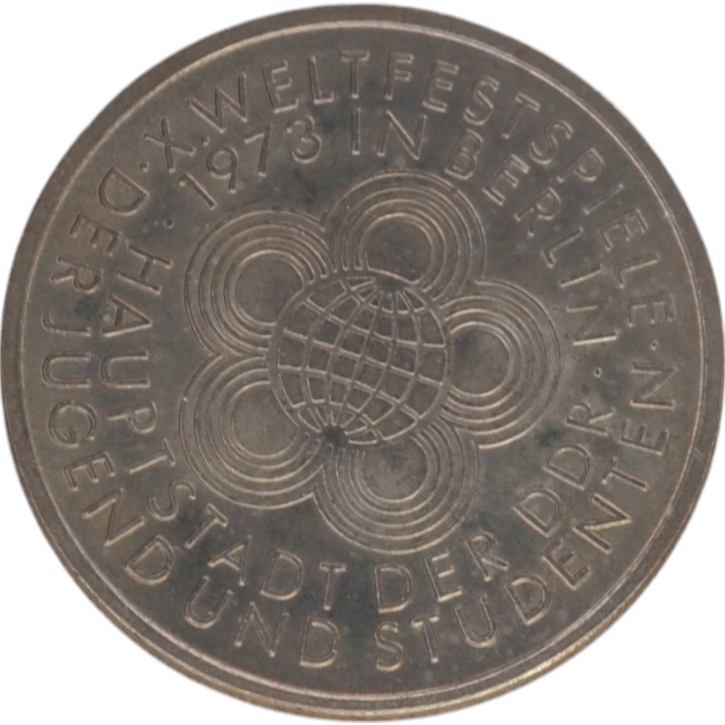 X. Weltfestspiele 1973 Berlin 10 Mark Coin