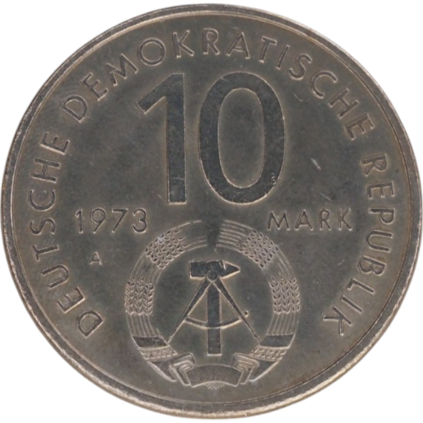 Germany, 10 Mark  DDR X. Weltfestspiele der Jugend und Studenten in Berlin 1973 Coin  KM# 44