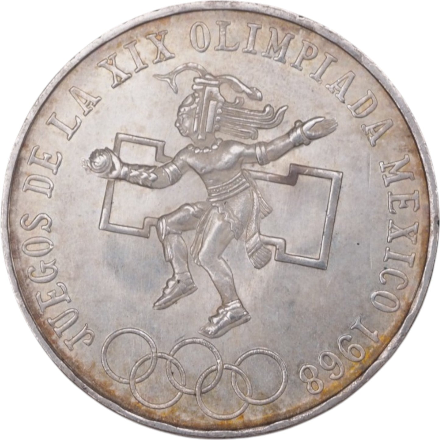 1968 Mexico Olympics Commemorative Silver Coin