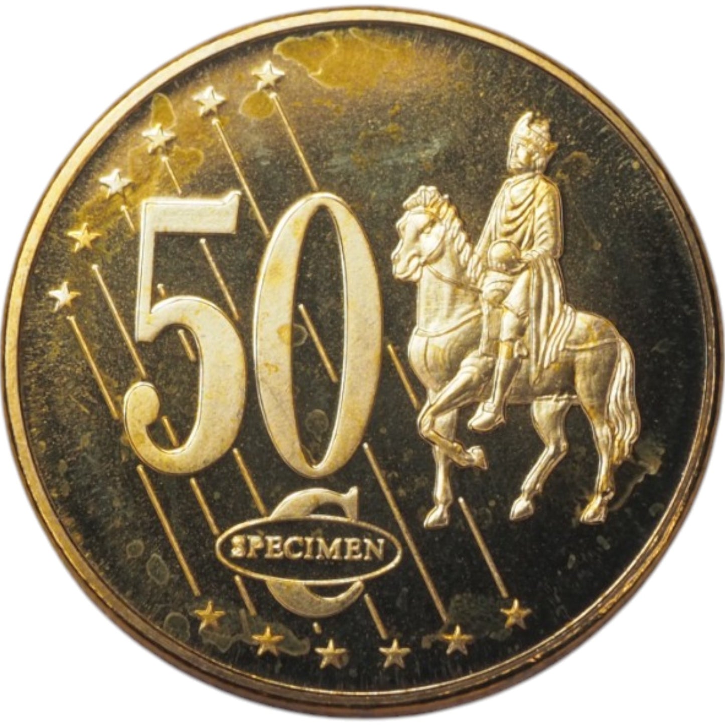 Cyprus 2003 Euro Specimen Coin – 50 Cent