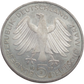 5 Deutsche Mark 1977 Coin - Carl Friedrich Gauss Commemorative Edition, Silver.