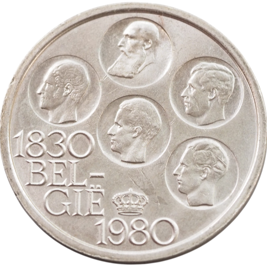 Belgium 500 Francs 1980 silver coin – “150 Jaar Onafhankelijkheid van België”