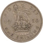 1950 One Shilling Coin - George VI, United Kingdom