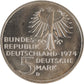 1974 Germany 5 Deutsche Mark Coin - Immanuel Kant Commemorative