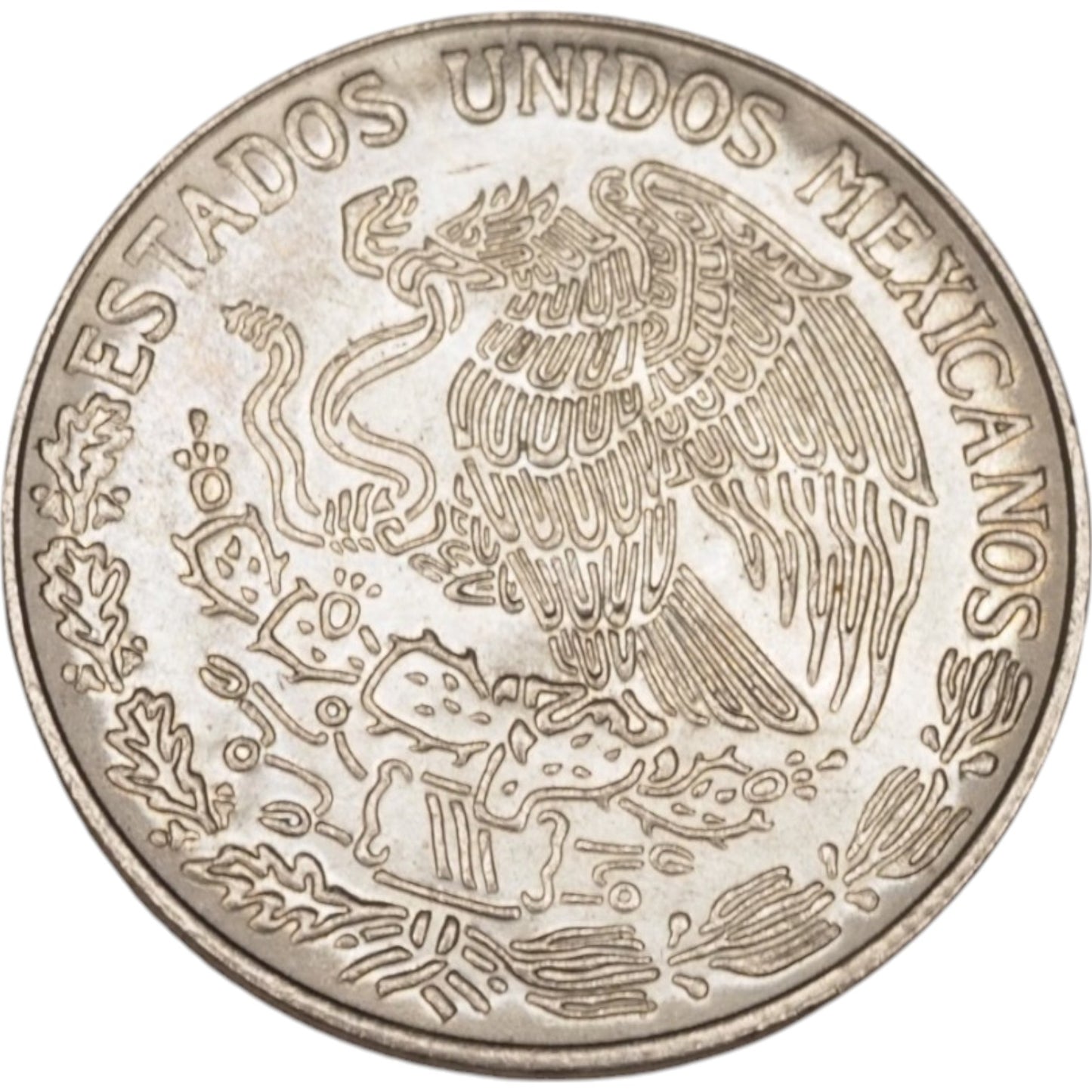 José María Morelos 1977 Mexican 1 Peso Coin, Copper-Nickel