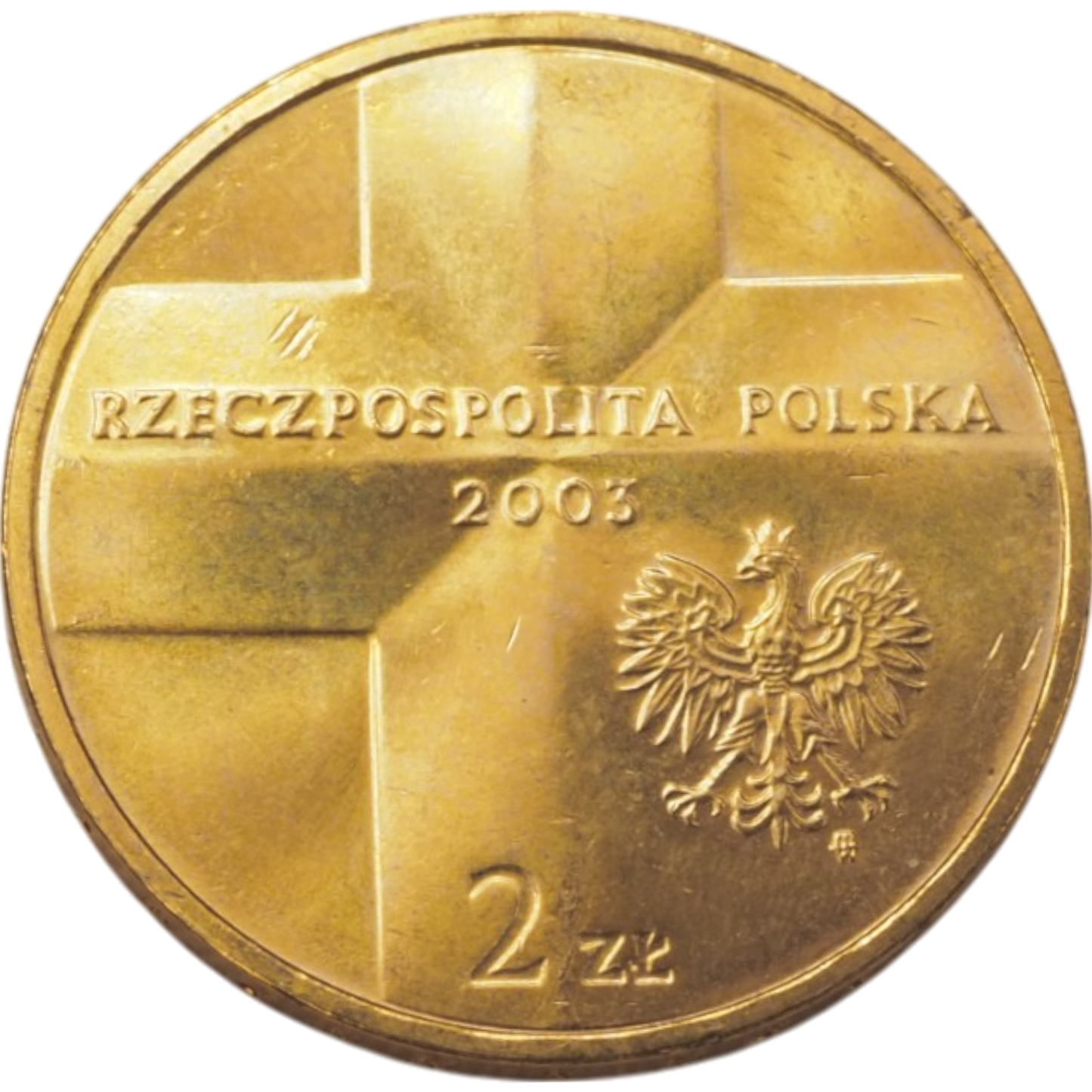 Poland - 2 Złote 2003 John Paul II 25th Papacy Anniversary Coin