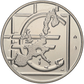 Spain Espana Medal 2002 Luc Luycx Design UNC F41