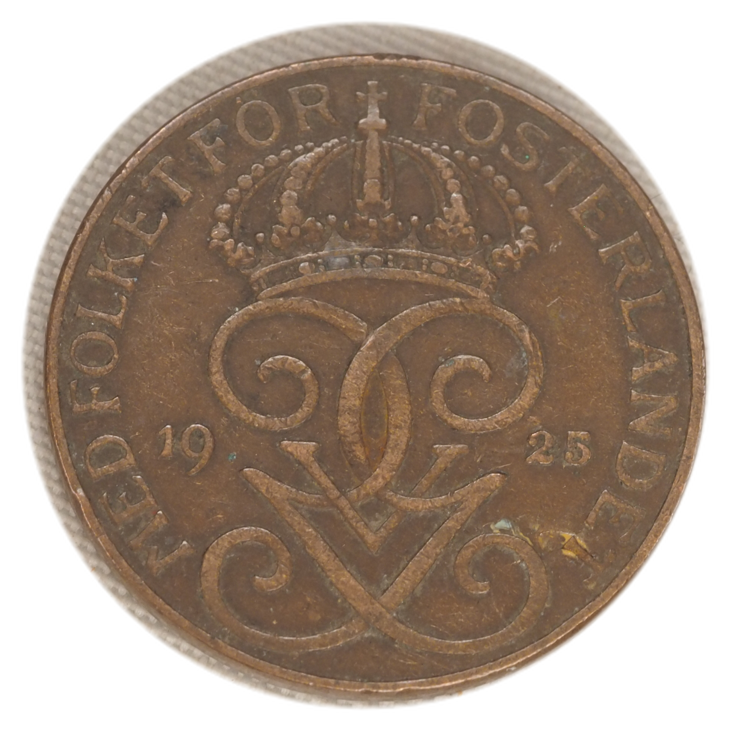 Swedish 5 Öre Coin (1925)