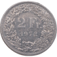 Swiss 2 Franc Coin – 1972