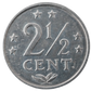 Netherlands Antilles 2-1/2 Cents  1979 Coin    KM# 9a