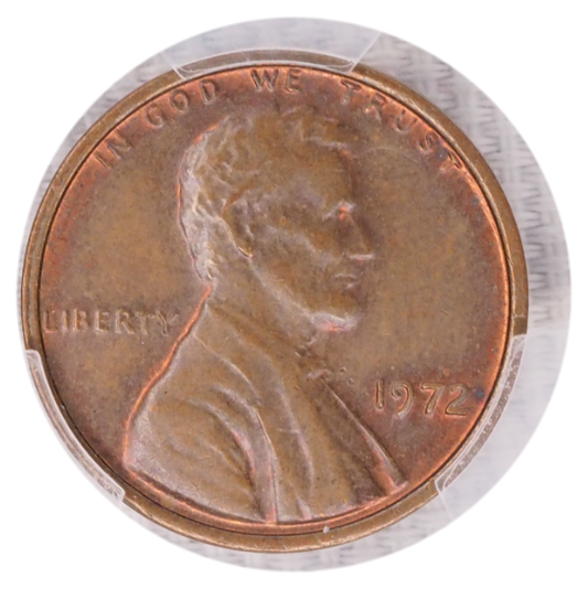 USA Lincoln One Cent 1972 Coin – PCGS MS 64bn