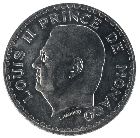 5 Francs – Louis II Monaco – 1945 Coin KM#122