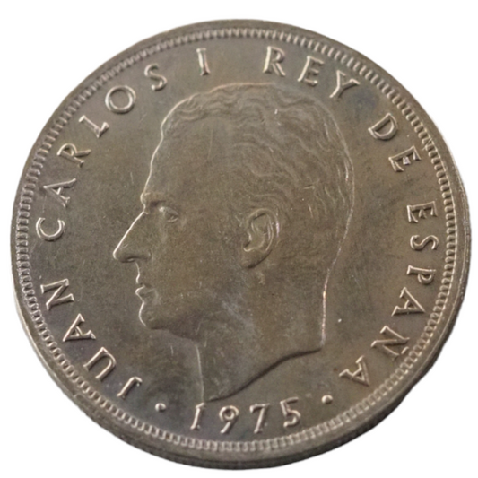 5 Pesetas 1975(79) Spain Copper-Nickel Coin
