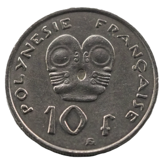 France 10 CFP Francs 2007 Coin Polynesie Francaise