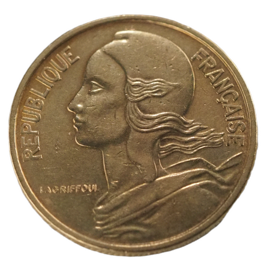 France 50 Centimes 1963 Coin N# 692 Copper-Aluminium-Nickel