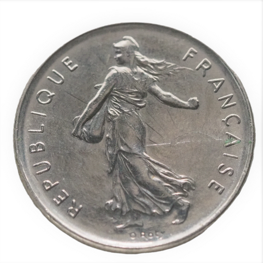 France 5 Francs 1973 Coin KM #926A.1