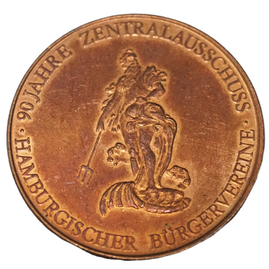 Germany Medal Hamburg German Burgertag 1976/90j