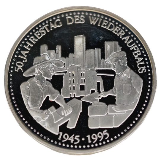 Germany Silver Coin/Medal 1995 - 50 Years Reconstruction