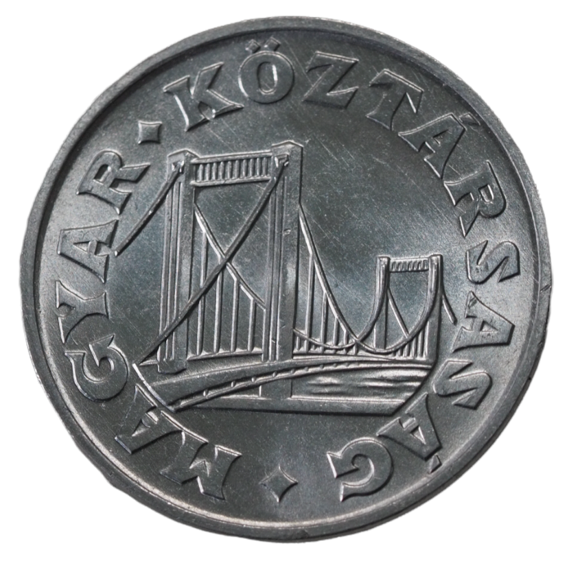 Hungary 50 filler 1991 Coin  KM# 677   MS 64-66