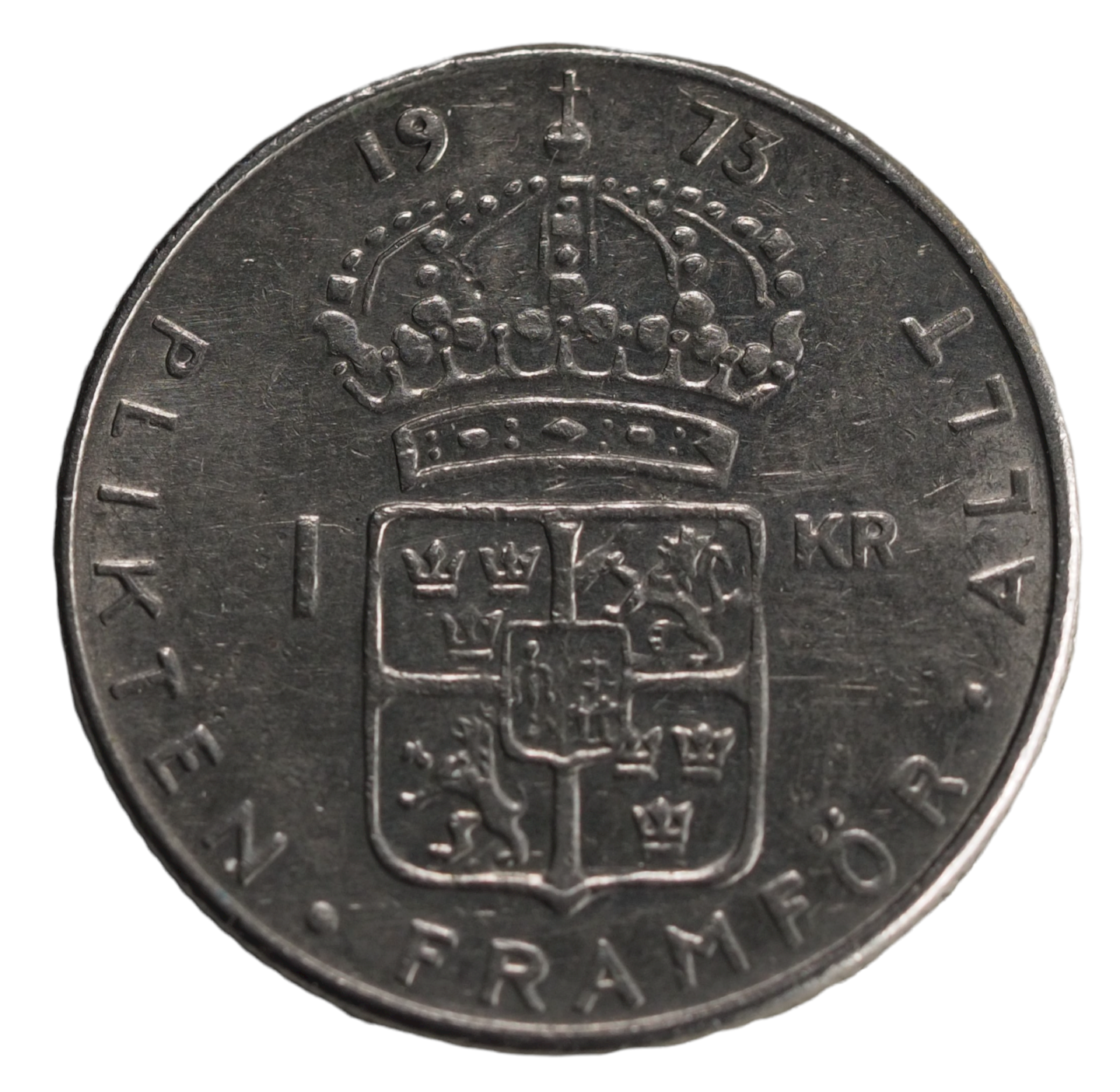 Sweden, Gustaf VI, Krona, 1973 Coin