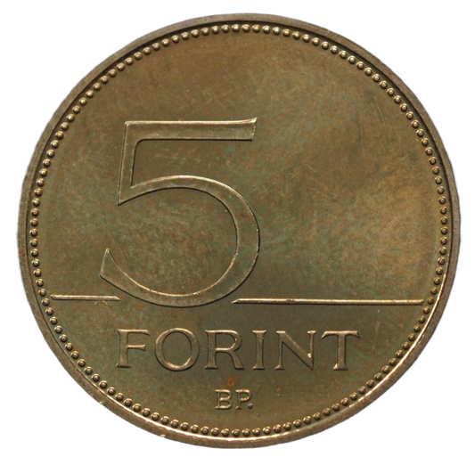 Hungary  5 forint 2012 MS 65-67  coin