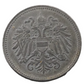 1918 Austria Karl I  20 Heller Coin