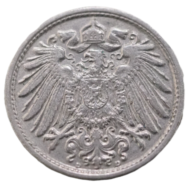 Germany, 10 Pfennig 1912- D Coin