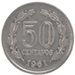 50 Centavos Argentina 1961 Coin KM# 56