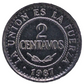 1987 2 Centavos Bolivia UNC Coin KM# 200