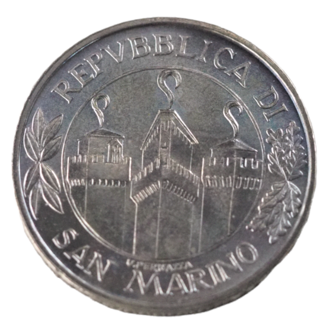 100 Lire  San Marino 2001 Coin     N# 18897