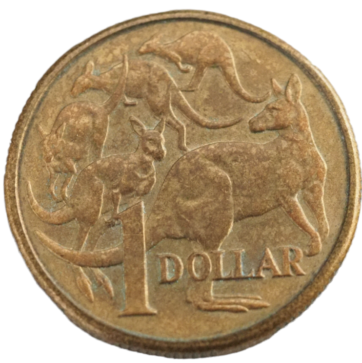 1984 Australian One Dollar Coin Copper-Aluminium-Nickel