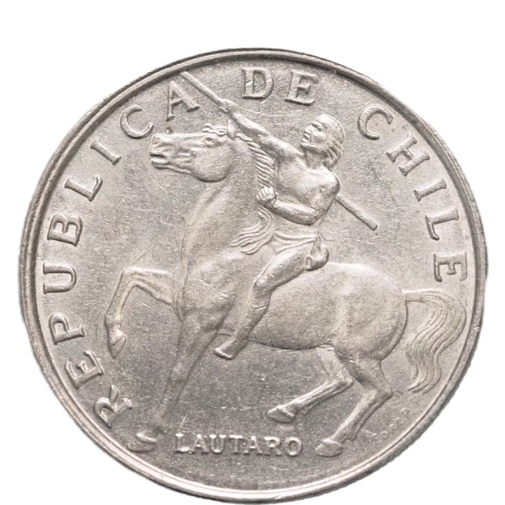 Chile,  5 Escudos 1972 Coin   KM# 199