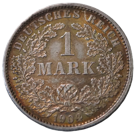 Deutschland/ Keiserreich 1 Mark 1904G  Silver  Coin