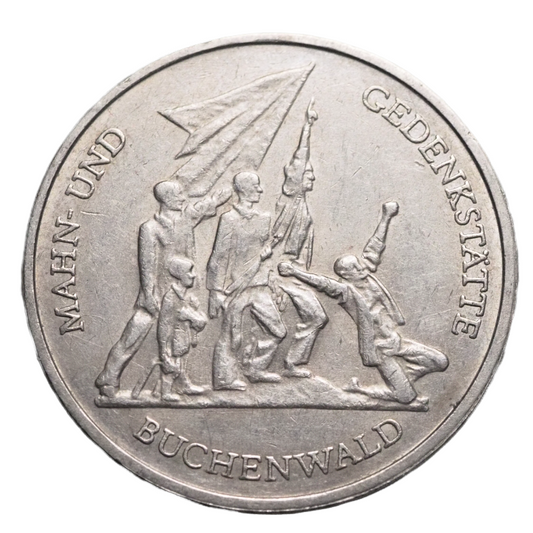 Germany, DDR. 10 Mark 1972A. Coin,  Buchenwald Memorial